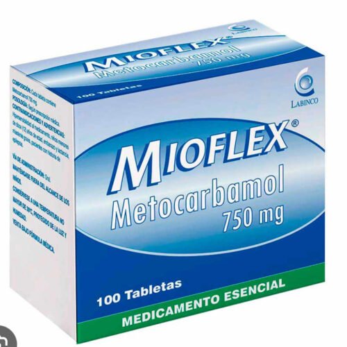 MIOFLEX 750 MG X 100 TB METOCARBAMOL
