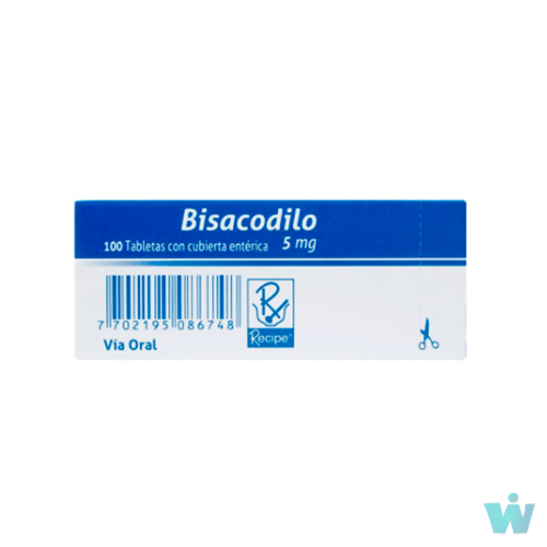 BISACODILO 5MG X 100 TB RECIPE
