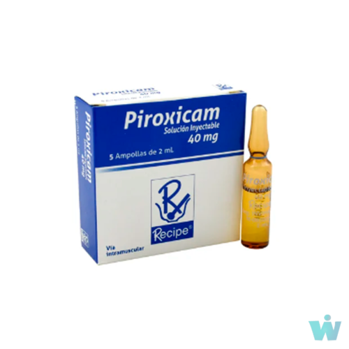 PIROXICAM 40 MG AMP X 5