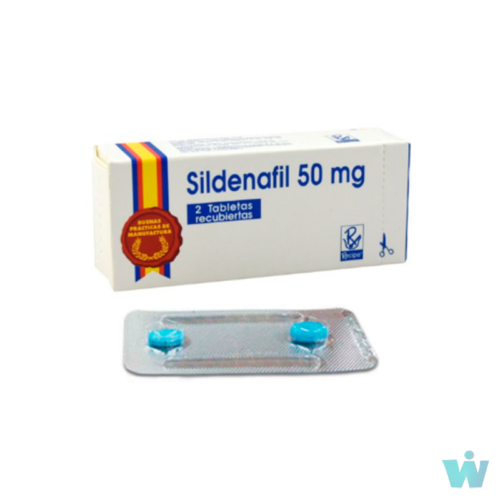 SILDENAFIL 50 MG X 2 TBS