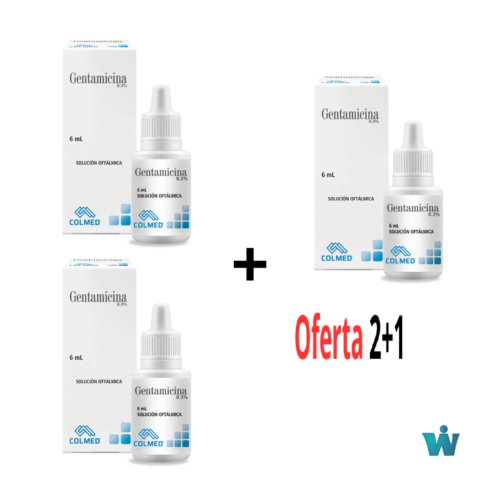 GENTAMICINA GOTAS COLMED OFERTA 2+1