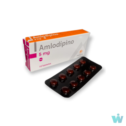 AMLODIPINO 5 MG X 10 TBS