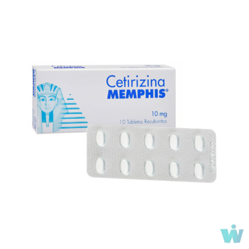 CETIRIZINA 10 MG CJA X 10 TAB