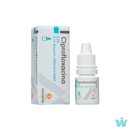 CIPROFLOXACINA 0.3% FCO X 5ML