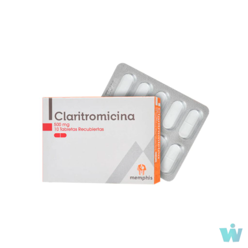 CLARITROMICINA 500 CJAX 10 TBS