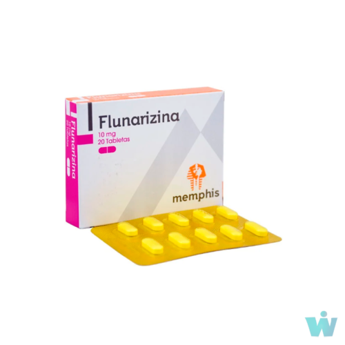 FLUNARIZINA 10MG X 20 TBS