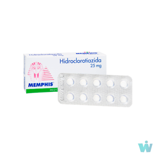 HIDROCLOTIAZIDA 25MG X 30TB