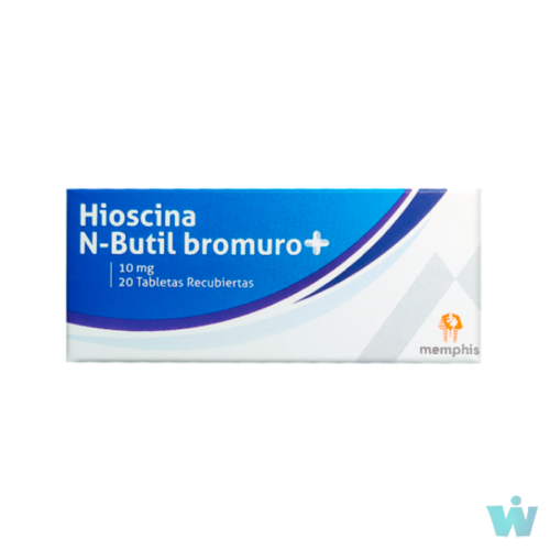 HIOSCINA N-BUTIL BROMURO 10MG TAB * 20