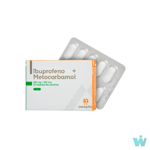 IBUPROFENO +METOCARBAMOL X 30 TB