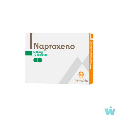 NAPROXENO 500 MG CJAX 10 CPS