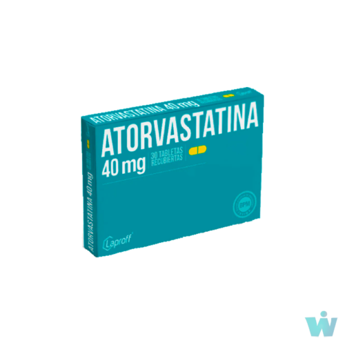 ATORVASTATINA 40 MG X 30 TBS