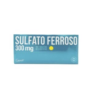 SULFATO FERROSO 300MG X 300 TB