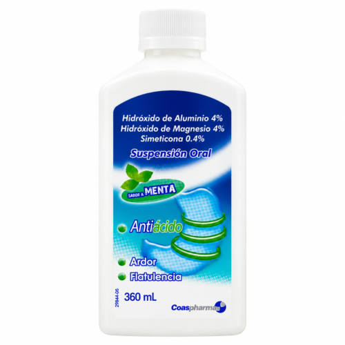 HIDROXIDO DE ALUMINIO ANTIÁCIDO X 360 ML