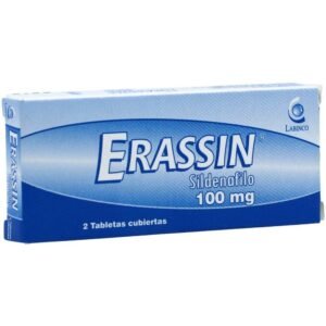 ERASSIN SILDENAFILO 100 MG CJA X 2