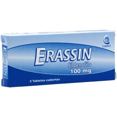 ERASSIN SILDENAFILO 100 MG CJA X 2