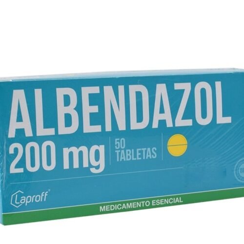 ALBENDAZOL 200 MG TABLETAS TAB * 50
