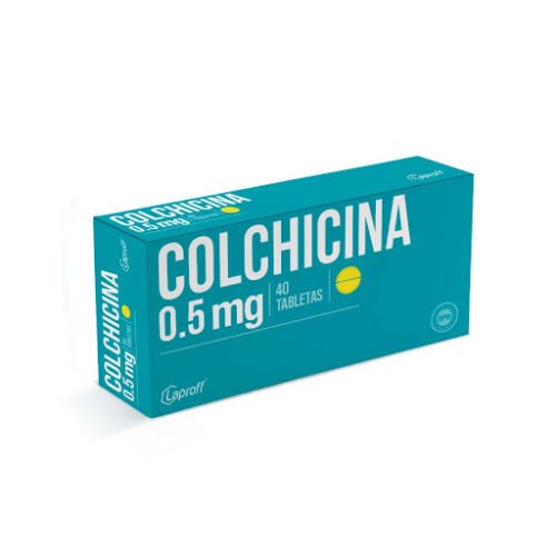 COLCHICINA 0.5 MG * 40 TABLETAS