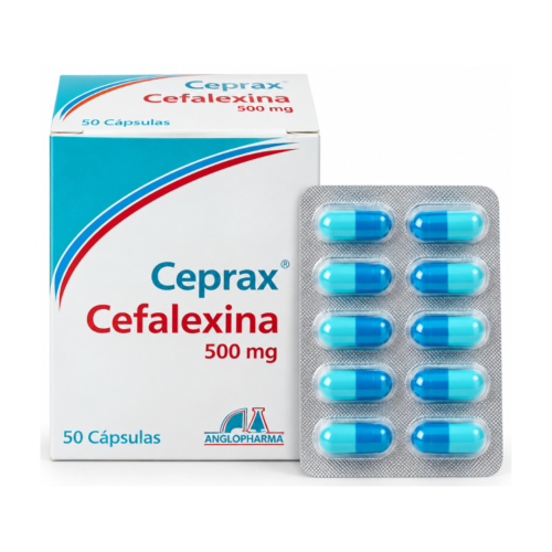 CEPRAX 500 MG X 50 CAPS (CEFALEXINA)