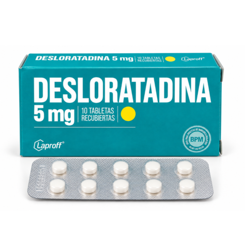 DESLORATADINA 5 MG CJA X 10 TBS