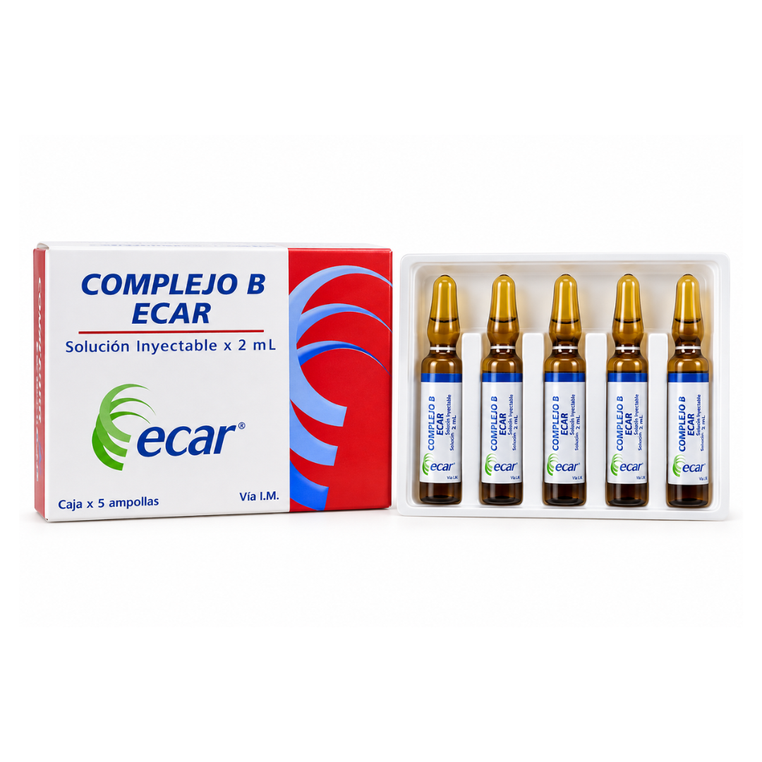 COMPLEJO B 2ML X 5 AMPLL X 1 ML
