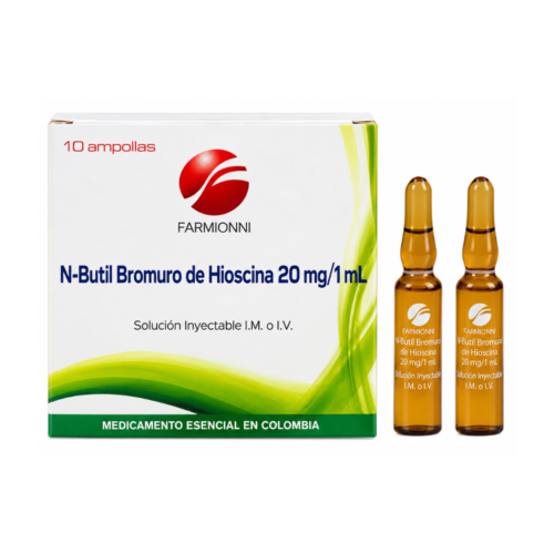HIOSCINA 20MG/1ML X 10 AMP FARMIONNI
