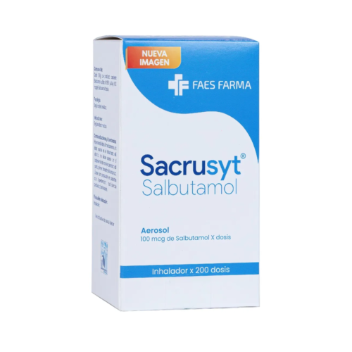 SACRUSYT SALBUTAMOL INHALADOR 100MG