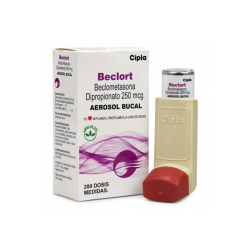 BECLORT (BECLOMETASONA DIPROPIONATO 250MCG ) x 200 INHALADOR