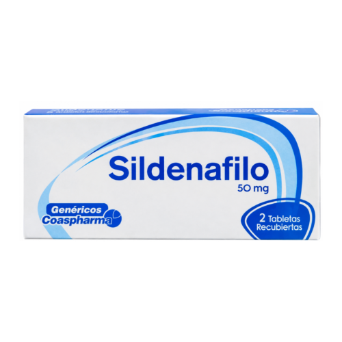 SILDENAFILO  50 MG  TAB * 2 - COASPHARMA