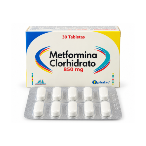 METFORMINA 850 MG X 30 TAB- ANGLOFARMA