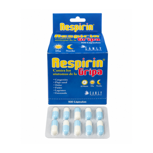 RESPIRIN GRIPA NOCHE-DIA CAJA X 100 CAPSULAS