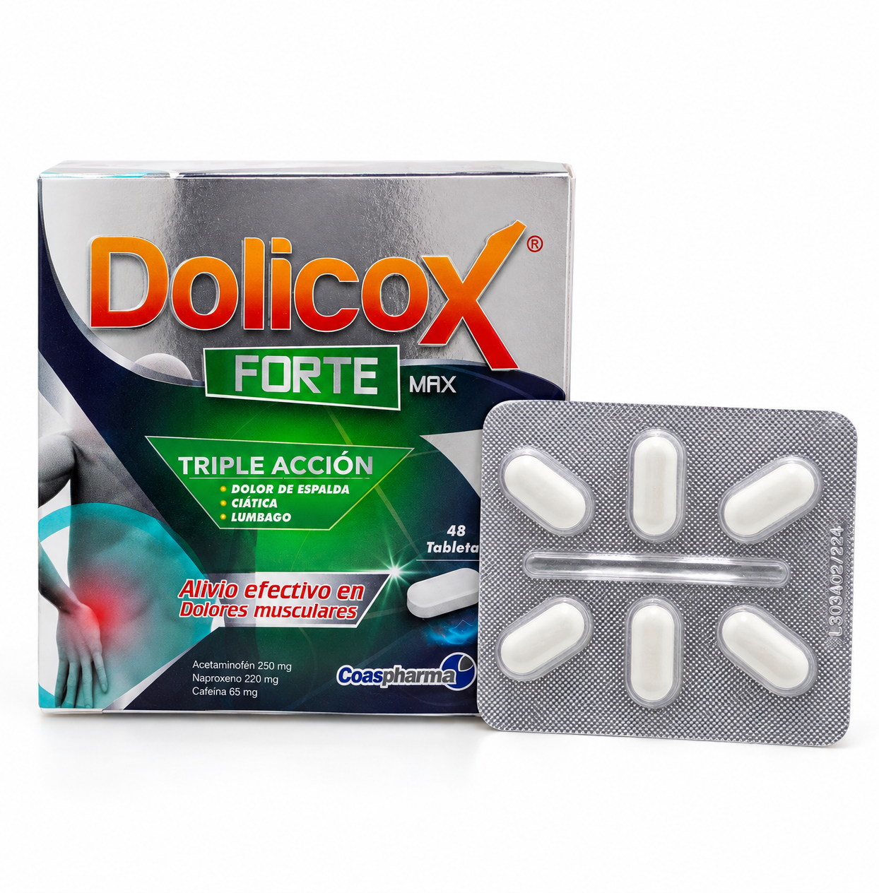 DOLICOX FORTE CJA X 48 TBS