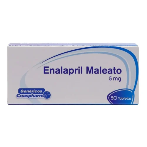 ENALAPRIL DE 5 MG X 50 TB