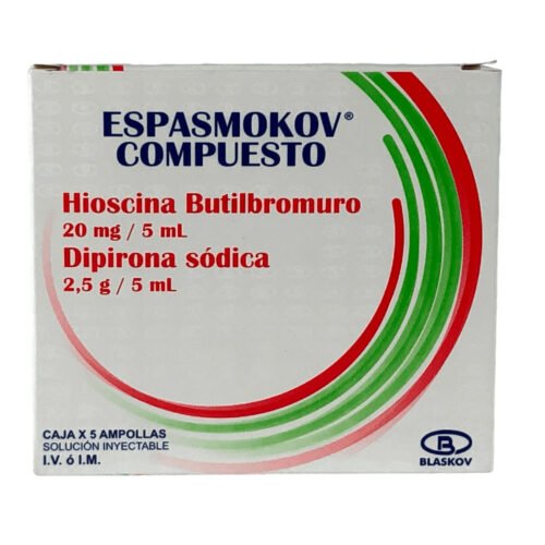 ESPASMOKOV COMPUESO CAJA X 5 AMPOLLAS