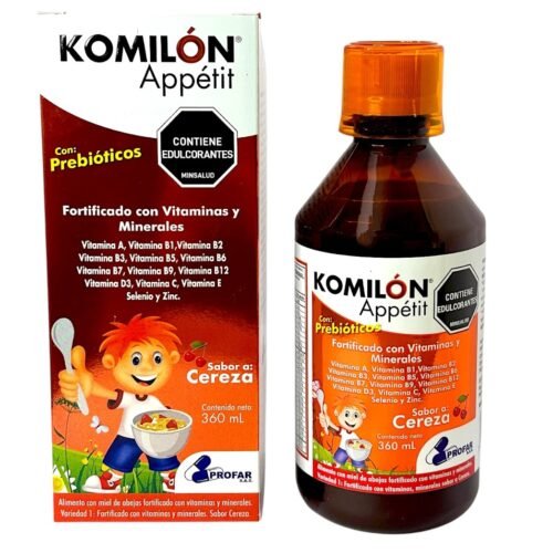 KOMILON APPÉTIT X 360ML JARABE CEREZA NIÑOS