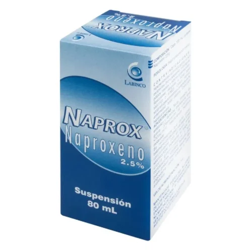 NAPROX (NAPROXENO 2.5%) SUSPENSION X 80 ML LABINCO