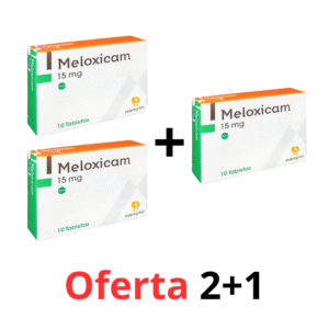 MELOXICAM 15GR X 10 TB MEMPHIS OFERTA 2+1