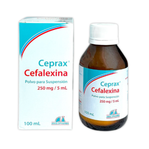CEPRAX CEFALEXINA POLVO 250MG/5ML X 100ML