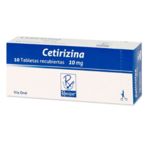 CETIRIZINA 10 MG CJA X 10 TBS