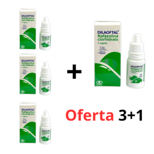 DILAOFTAL GOTAS NAFAZOLINA X 5 ML OFERTA 3+1