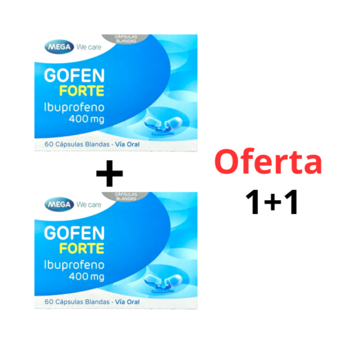 GOFEN IBUPROFENO 400 MG X 60 CAPS OFERTA 1+1
