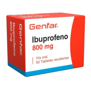 IBUPROFENO 800 MG CAJA X 50 TABLETAS