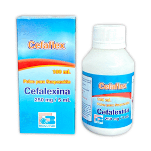 CEFAFLEX 250 MG SUSPENSIÓN (CEFALEXINA) X 100 ML