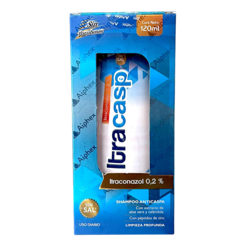 ITRACASP X 120ML SHAMPOO ITRACONAZOL AIPHEX