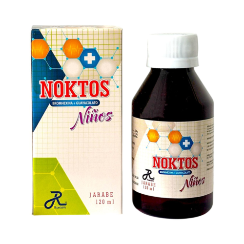 NOKTOS JARABE NIÑOS BROHEMEXINA + GUAYACOLATO