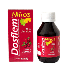 DOSFLEM JARABE NIÑO X 120 ML GUYACOLATO + BROMHEXINA