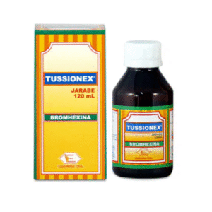TUSSIONEX JARABE ( BROMHEXINA 80 MG ) X 120 ML