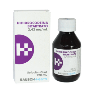 DIHIDROCODEINA BITRATO 2,42mg/ML X 120 ML HUMAX