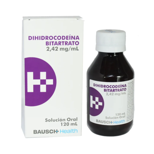 DIHIDROCODEINA BITRATO 2,42mg/ML X 120 ML HUMAX