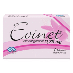 EVINET 0.75 MG X2 TABLETAS