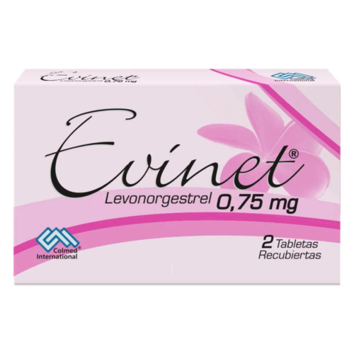 EVINET 0.75 MG X2 TABLETAS